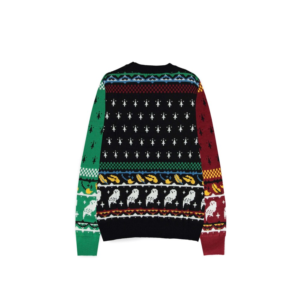 Harry Potter - Harry Potter Weihnachtspullover - Schwarz/Mehrfarben